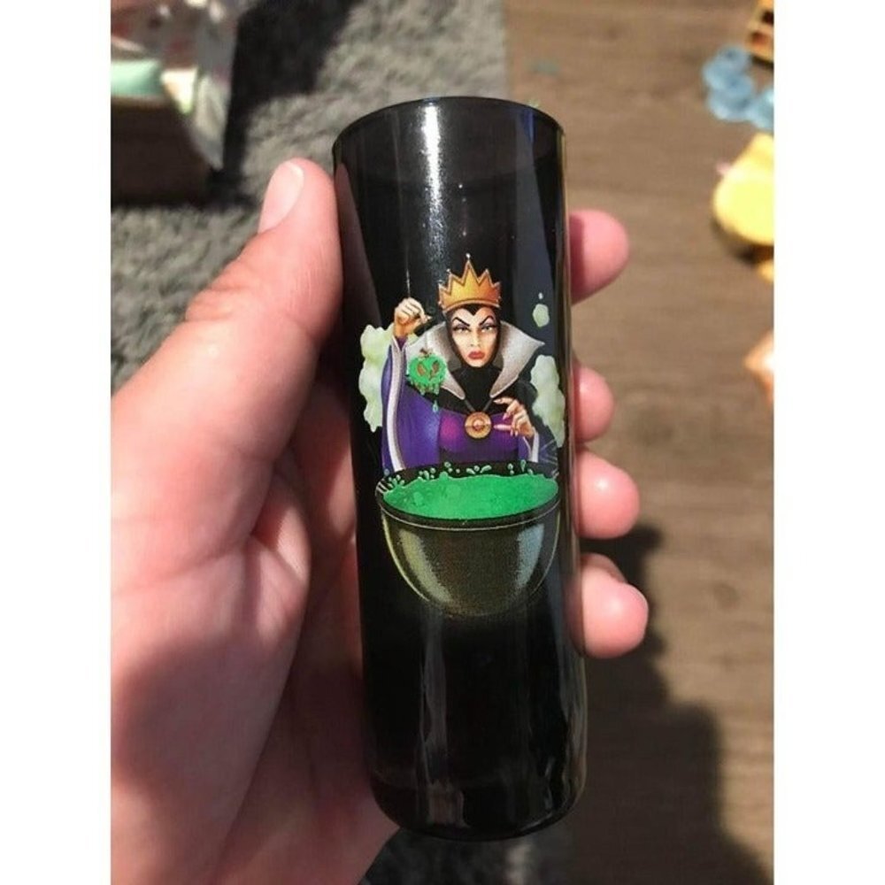 disney evil queen shot glass